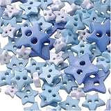 Eigenschaften KnorrPrandell / Gütermann / KnorrPrandell 2217053 - Knöpfe Sternenmix blau, 7g/Dose