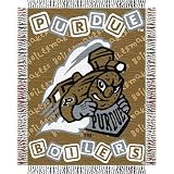 Purdue Boilermakers NCAA Triple Woven Jacquard Throw (044 Series) (36 x48 )