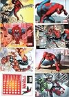Marvel Heroes Collectible Sticker Lot of 38 Spider-Man