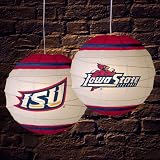 Iowa State Cyclones 18 Inch Rice Paper Lamp NCAA College Athletics Fan Shop Sports Team Merchandise