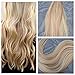 Moresoo 16 inch 20pcs/50g Two-tone Colored Hair Bleach Blonde(Color 613) Highlighted with Honey Blonde 100% Remy Human Hair Invisible Tape In Hair Extensions