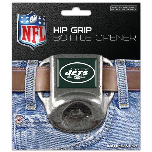 New York Jets Hip Grip Bottle Opener