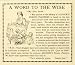 1893 Ad Allcock's Porous Plaster Chest Pain Relief Remedy Mother & Children - Original Print Ad
