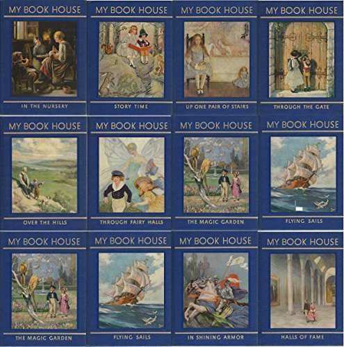 My Book House Complete Set of Navy Blue Edition, Volumes 1-12
