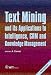 Book Text Mining and its Applications to Intelligence, CRM and Knowledge Management (Advances in Management Information)