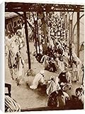 IMAGE OF Canvas Prints of Partition. Sikh and Hindu refugees in Western Punjab from Mary Evans