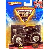 Batman (Mud Trucks) - Hot Wheels Monster Jam Flag Series #33 1:64 Scale (Small Version)