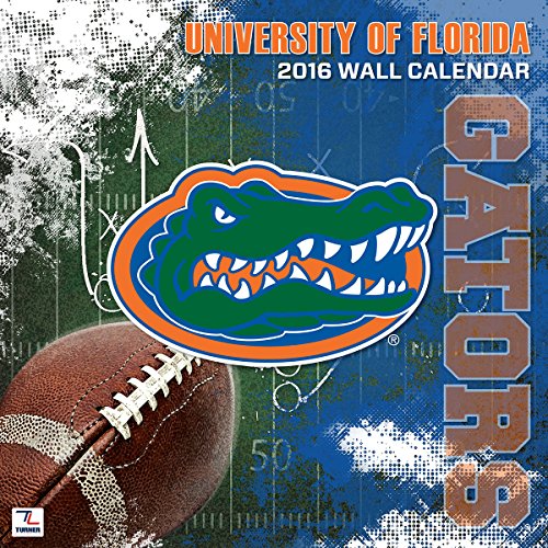 Turner Florida Gators 2016 Team Wall Calendar, September 2015 - December 2016, 12 x 12