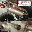 04-09 Yamaha YFZ450 Spiral Core Slip-on Exhaust