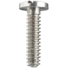 Precision Stainless Steel 303 Machine Screw, Binding Head, Slotted Drive, ANSI B18.6.3