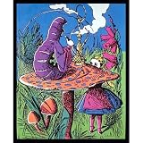  : Alice In Wonderland Blacklight Tapestry Wall Hanging