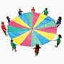 Pacific Play Tents 35 Foot Parachute With Handles And Carry Bag