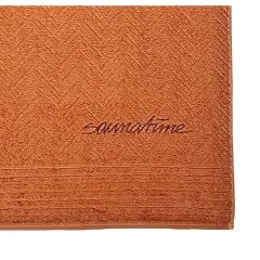 Frottana Elegance "Saunatime" Saunatuch 80 x 200 cm terracotta