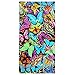 Ben Kaufman Sales 105049 Butterflies Beach Towel, Fiber Reactive, 30 by 60-Inch