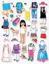 Maria - Girl Latina Felt Doll with extra clothes - Kit