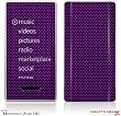 Zune HD Skin - Carbon Fiber Purple by WraptorSkinz