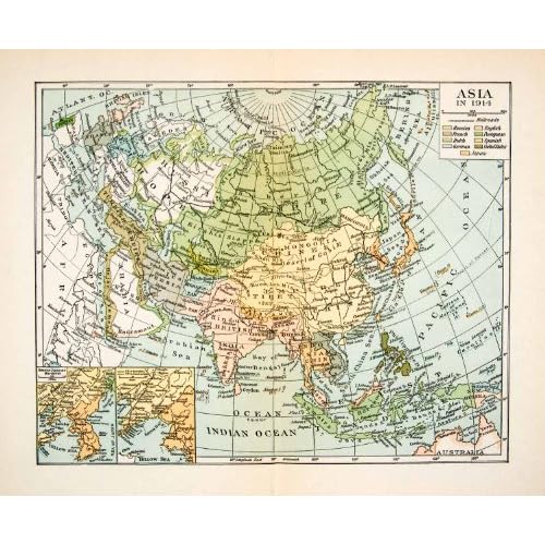 Russia Relief Map
