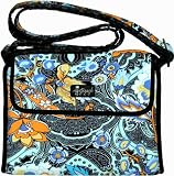 Capitola Beach Shoulder Flap Bag- Nile River Paisley