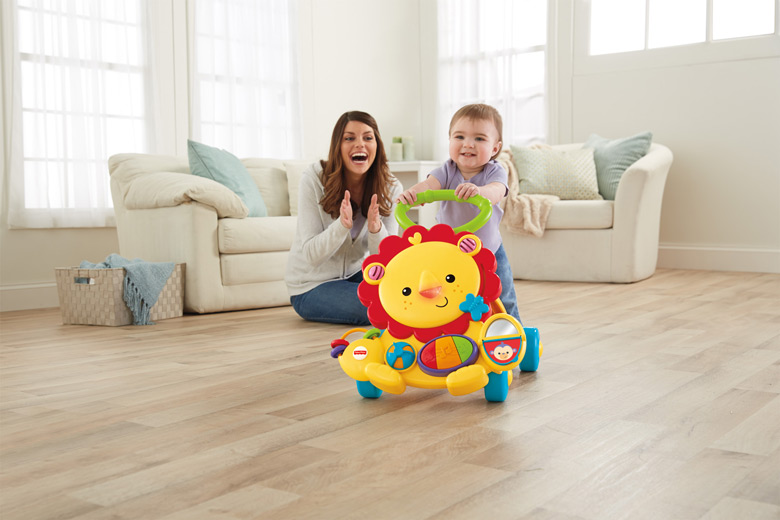 fisher price musical lion walker review