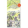 Gro�e Karte der S�chsischen Schweiz 1 : 30 000: Bastei - Festung K�nigstein - Schrammsteine - Prebischtor. Wanderkarte der S�chsischen Schweiz
