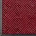 Andersen 208 Red/Black Polypropylene WaterHog Classic Diamond Entrance Mat, 6' Length x 3' Width, For Indoor/Outdoor