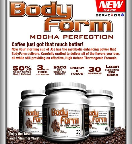 Better Body Sports BodyForm Weight Loss 30 Serving- Mocha Perfection
