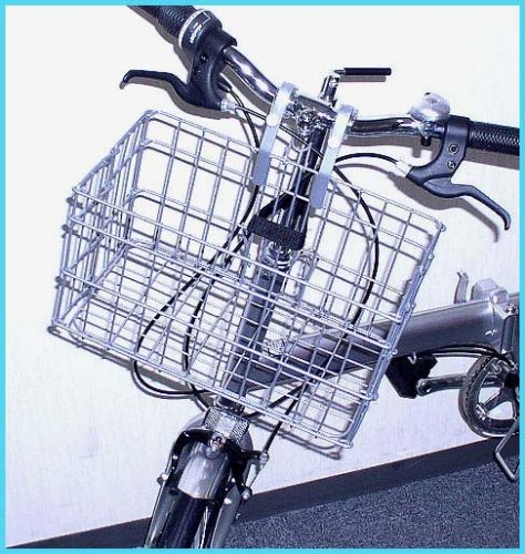 折りたたみ自転車オプション☆折りたたみ式前かご