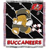 Tampa Bay Buccaneers 36x46 Woven Jacquard Baby Throw