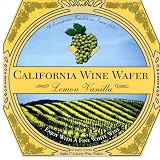 California Wine Wafer, Lemon Vanilla, 7-Ounces Boxes (Pack of 3)
