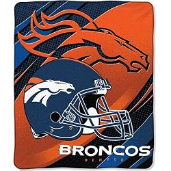 Denver Broncos NFL Imprint" Micro Raschel Blanket (50"x60")"