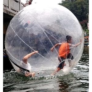 Inflatable walk on water ball