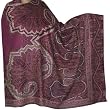 Antique Design Paisley Wraps and Shawls in Wool Fabric from Kashmir in India