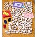 160-pc Rubber Stamp Kit for Scrapbooking, Greeting Cards and Crafts