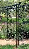 Panacea 89089 Black Garden Arbor 84