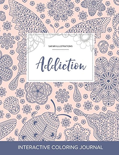 Adult Coloring Journal: Addiction (Safari Illustrations, Ladybug)