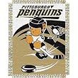 Pittsburgh Penguins NHL Triple Woven Jacquard Throw (044 Series) (36X46")"