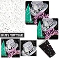 6 Pc New Year Celebration Tableware Set