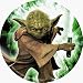Search : Star Wars - Yoda with Light Saber - Sticker / Decal