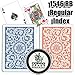 Copag Playing Cards, 1546 RB, Regular Index, Poker Size with Free Card Protector