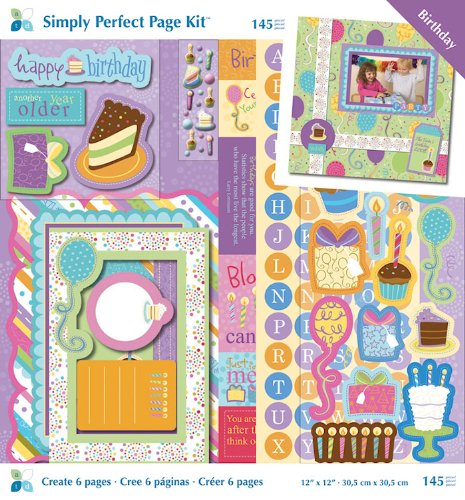 Birthday Wishes Simply Perfect Page Kit