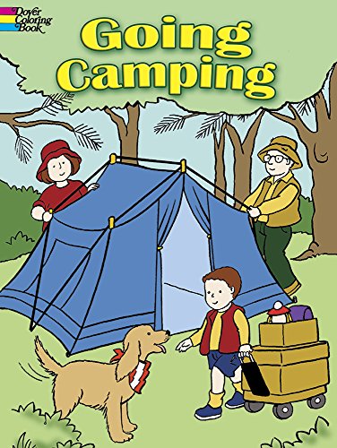 Going Camping (Dover Coloring Books)