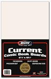 1 Pack of BCW Current Comic Book Backing Boards (Pack of 100)