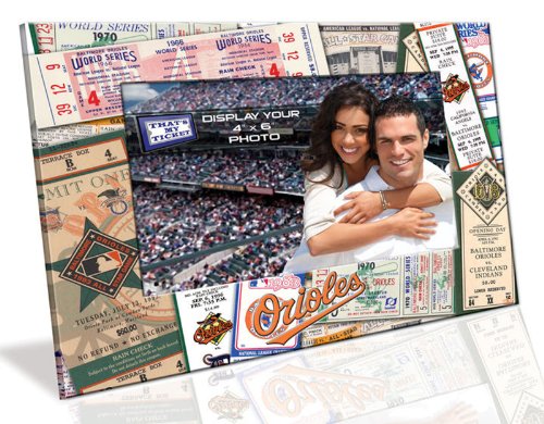 MLB Baltimore Orioles 4 x 6-Inch Picture Frame