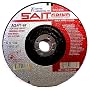 SAIT 20185 Type 27 7-Inch x 1/4-Inch x 5/8-11 Grade A24T Edge Depressed Center Grinding Wheels - 10 Pack