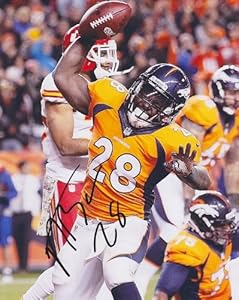 Montee Ball Autographed / Hand Signed Denver Broncos 8x10 Photo