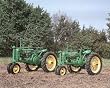Richard Stockton John Deere Farm Tractors Art Print - 19x13
