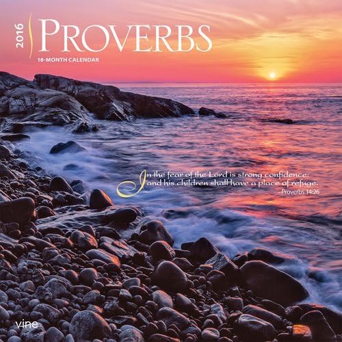 Proverbs 2016 Wall Calendar - Bible Verses