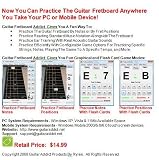 Learn the Guitar Fretboard with Guitar Fretboard Addict Software