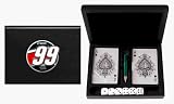#99 CARL EDWARDS PLAYING CARDS/ DICE WOODEN GIFT SET