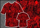 Sullen ALL OVER RED Mens T-Shirt by 